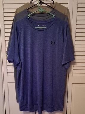 3 Under Armour Men’s Short Sleeve Performance Tee XXL 2XL
